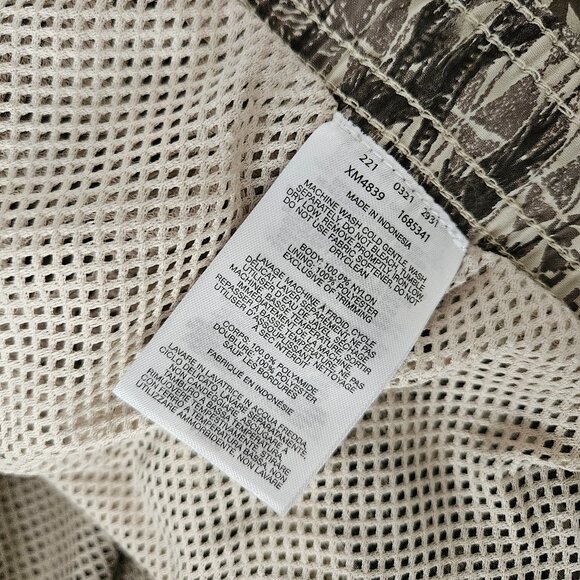 Columbia PFG Clearwater Shores Swim Trunks Men 40 x 6" Olive Green Fish Tropical - Picture 5 of 8